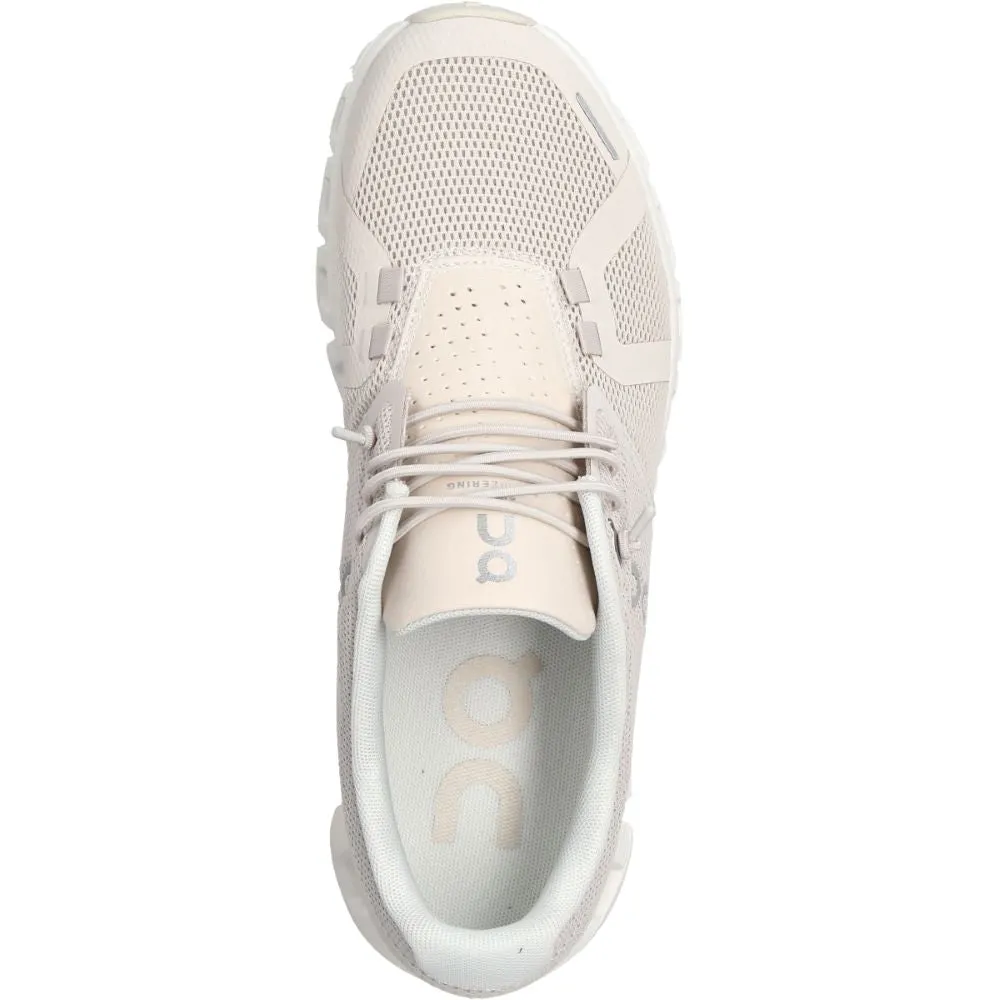 'On Running' Women's Cloud 5 - Pearl / White