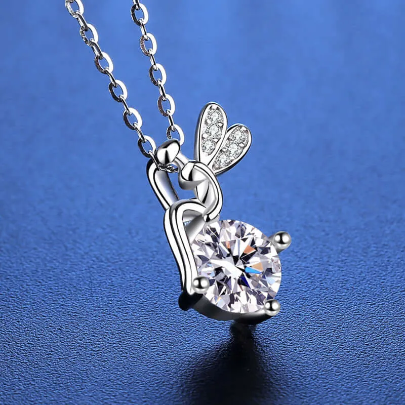 Flower Fairy Moissanite Necklace