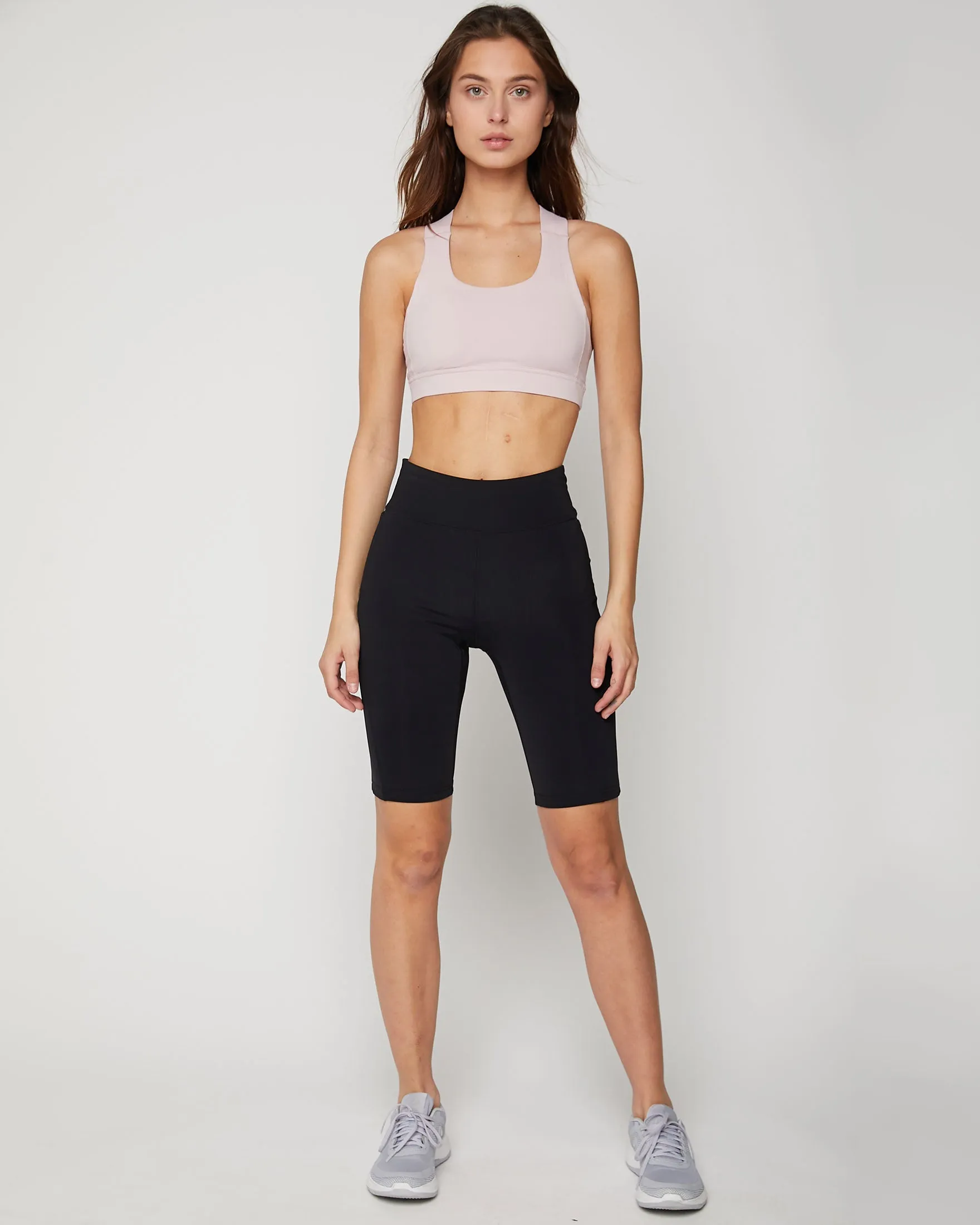 Utility Silkiflex Pocket Biker Shorts High Waist