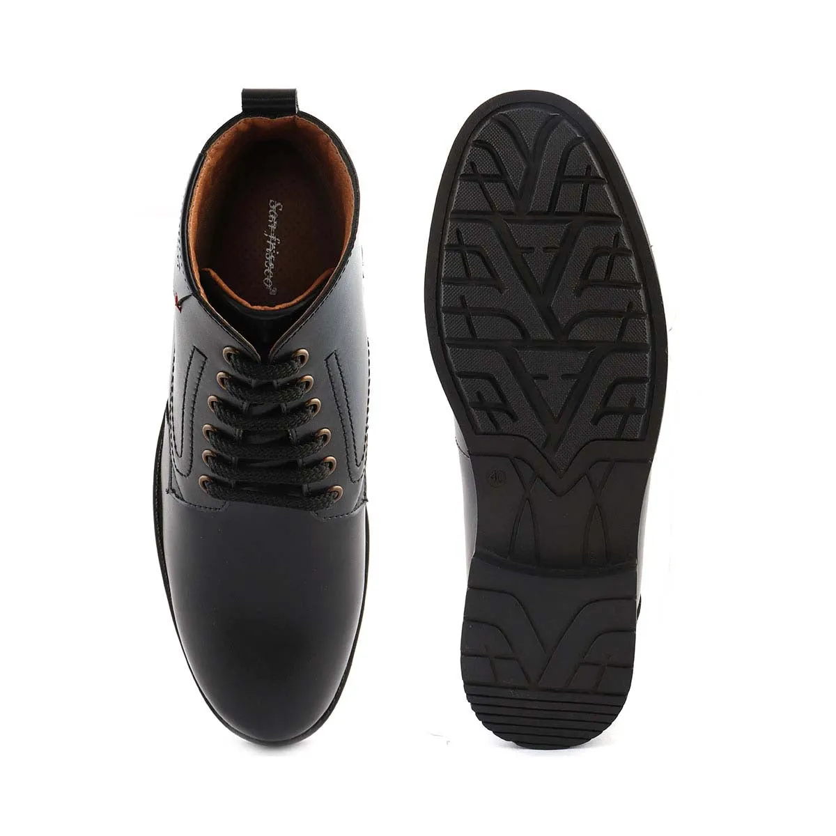 San Frissco Men Black Casual Shoes