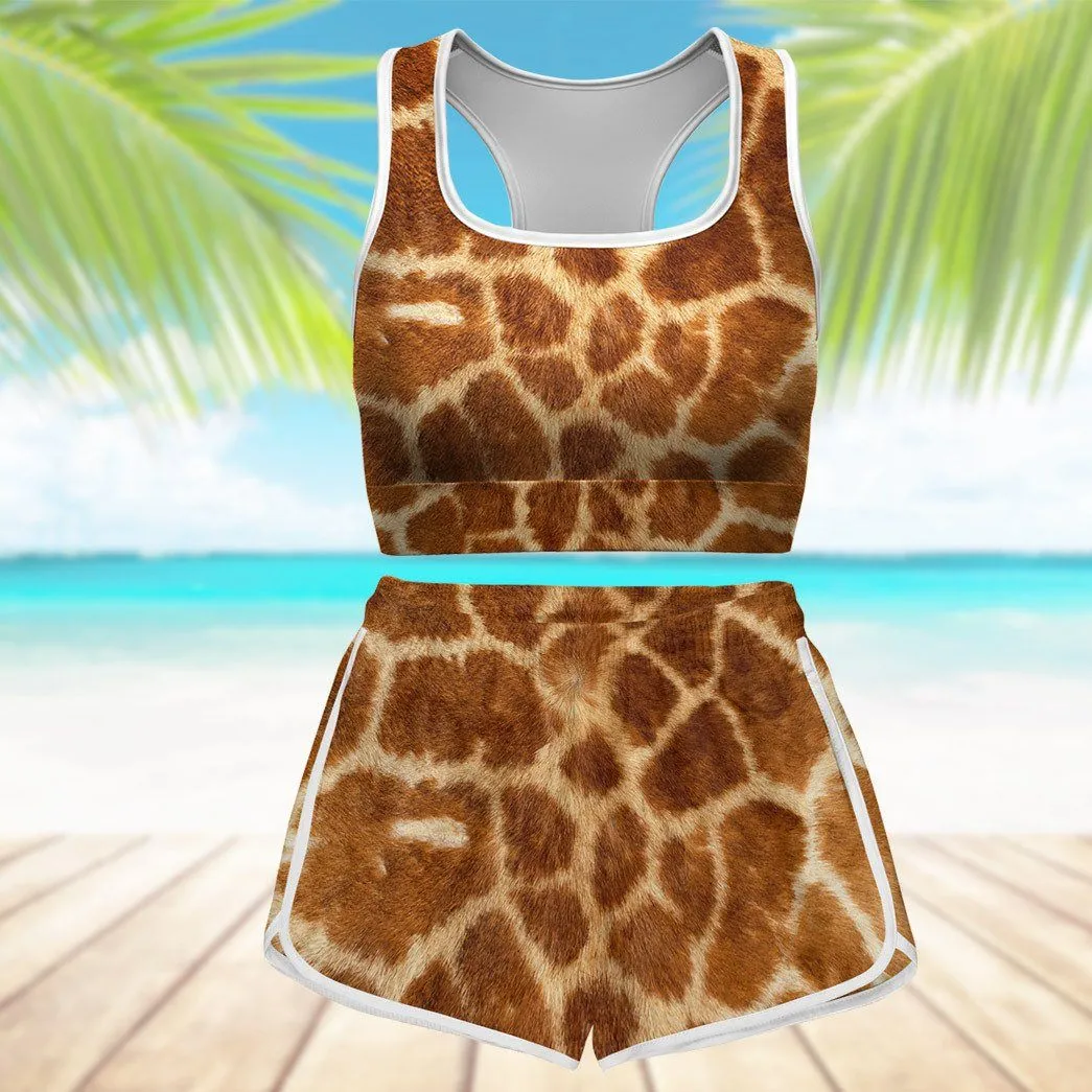 Gearhuman 3D Giraffe Women Short