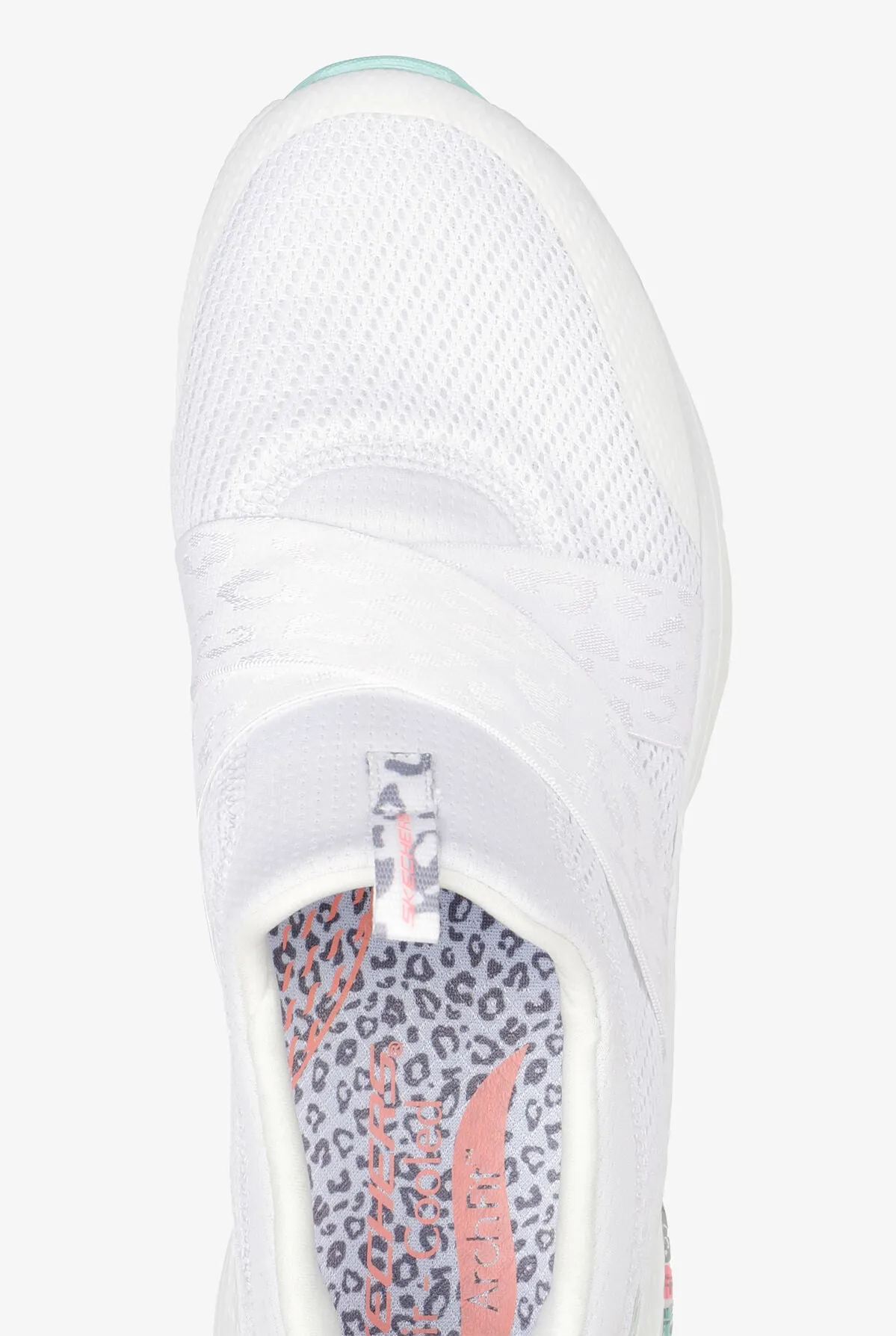 'Skechers' Women's Arch Fit-Modern Rythm - White / Multi-Color