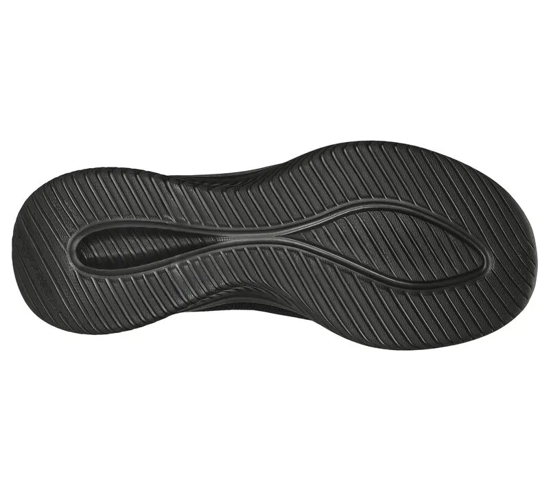 'Skechers' Women's Ultra Flex 3.0-Brilliant Path Slip-ins - Black / Black