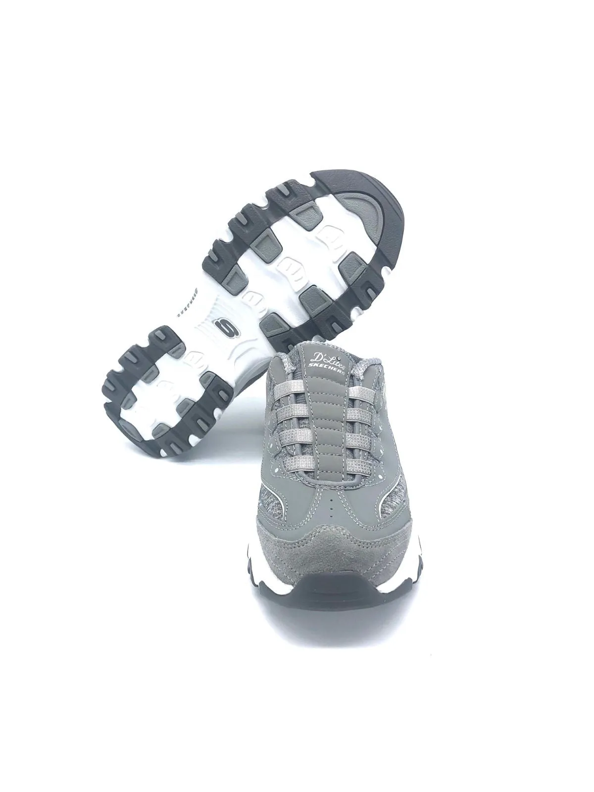 'Skechers' Women's D'Lites Resilient - Grey / White