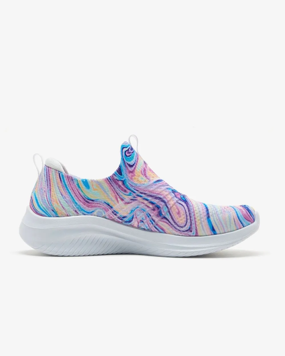 'Skechers' Women's Ultra Flex 3.0-Groovy Orbit - White / Multi