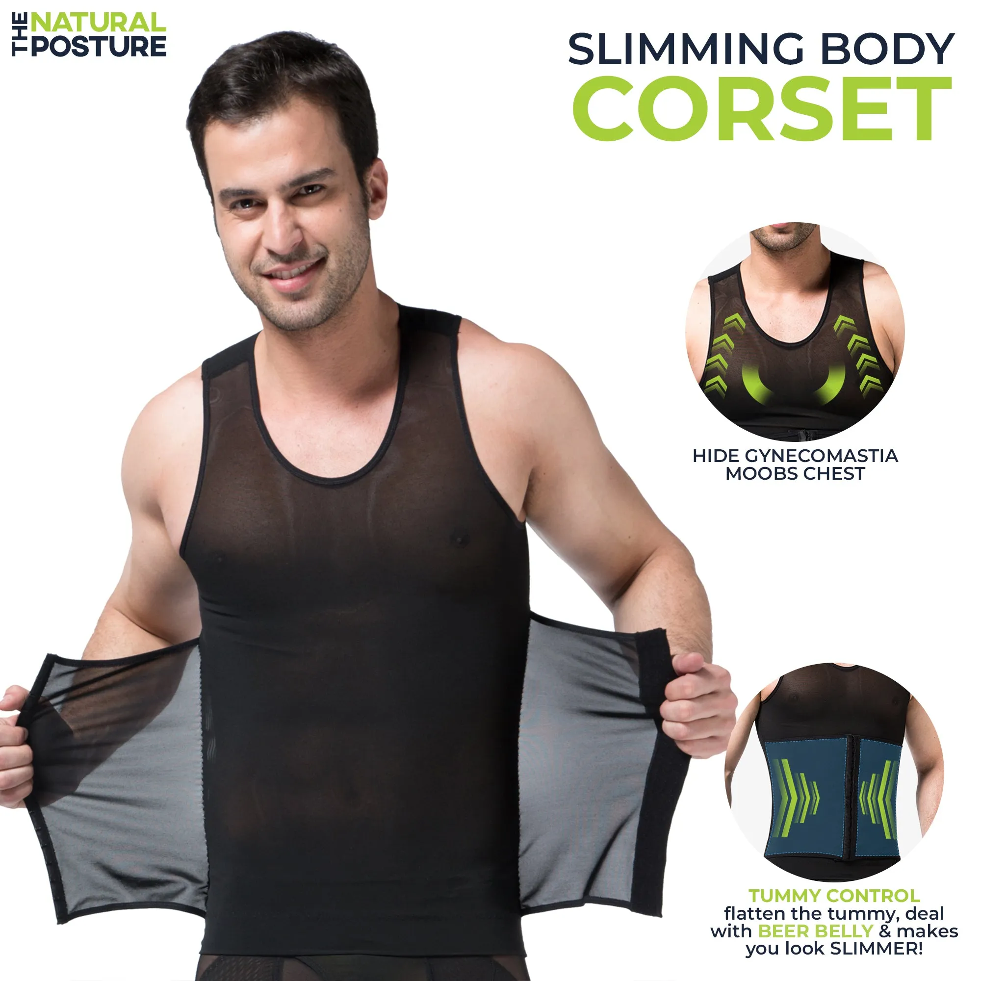 Slimming Body Shaper Undershirt Corset