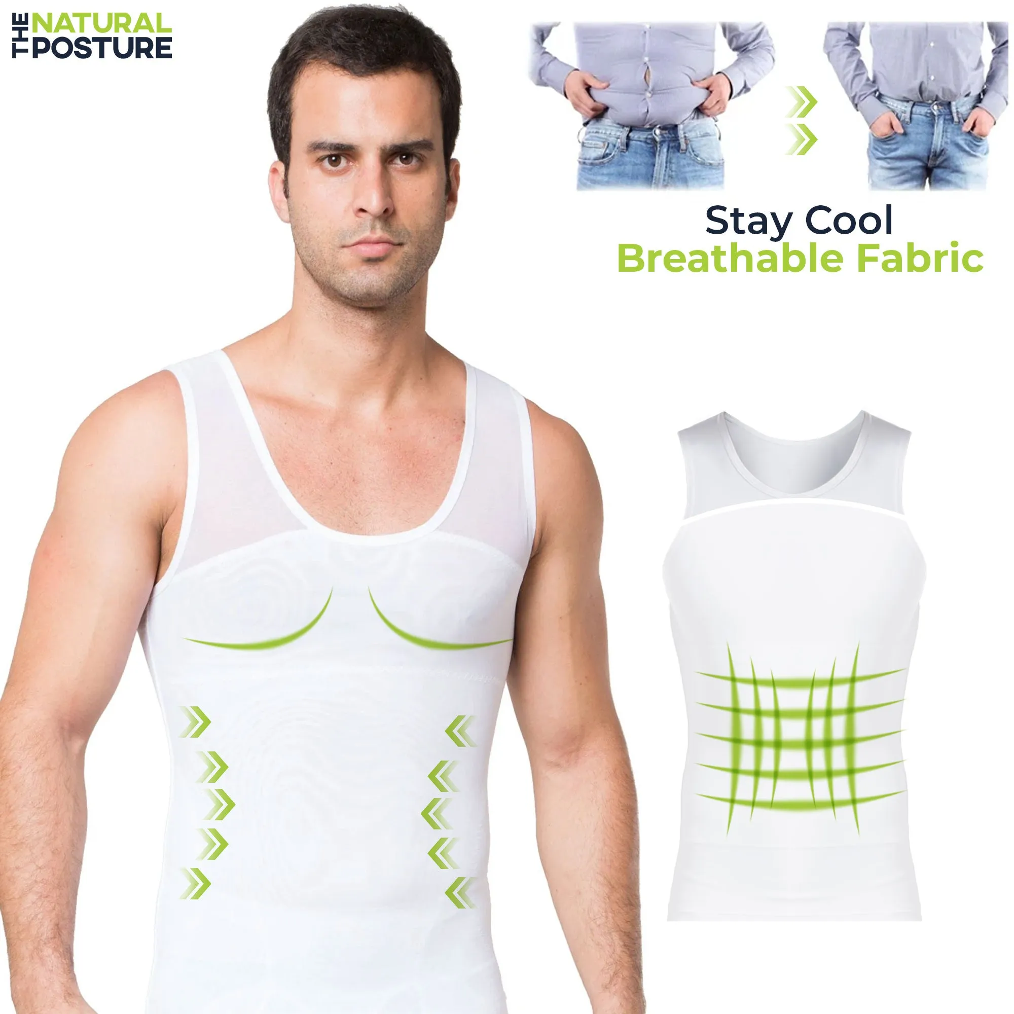 Breathable Slimming Body Shaper Under Shirt