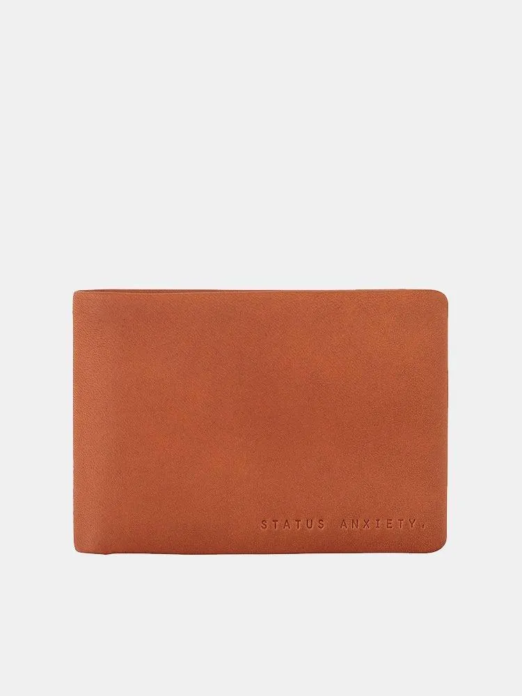 Status Anxiety Jonah Wallet - Camel