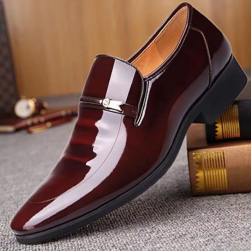 Luxury Business Oxford Leather Breathable Men Shoes