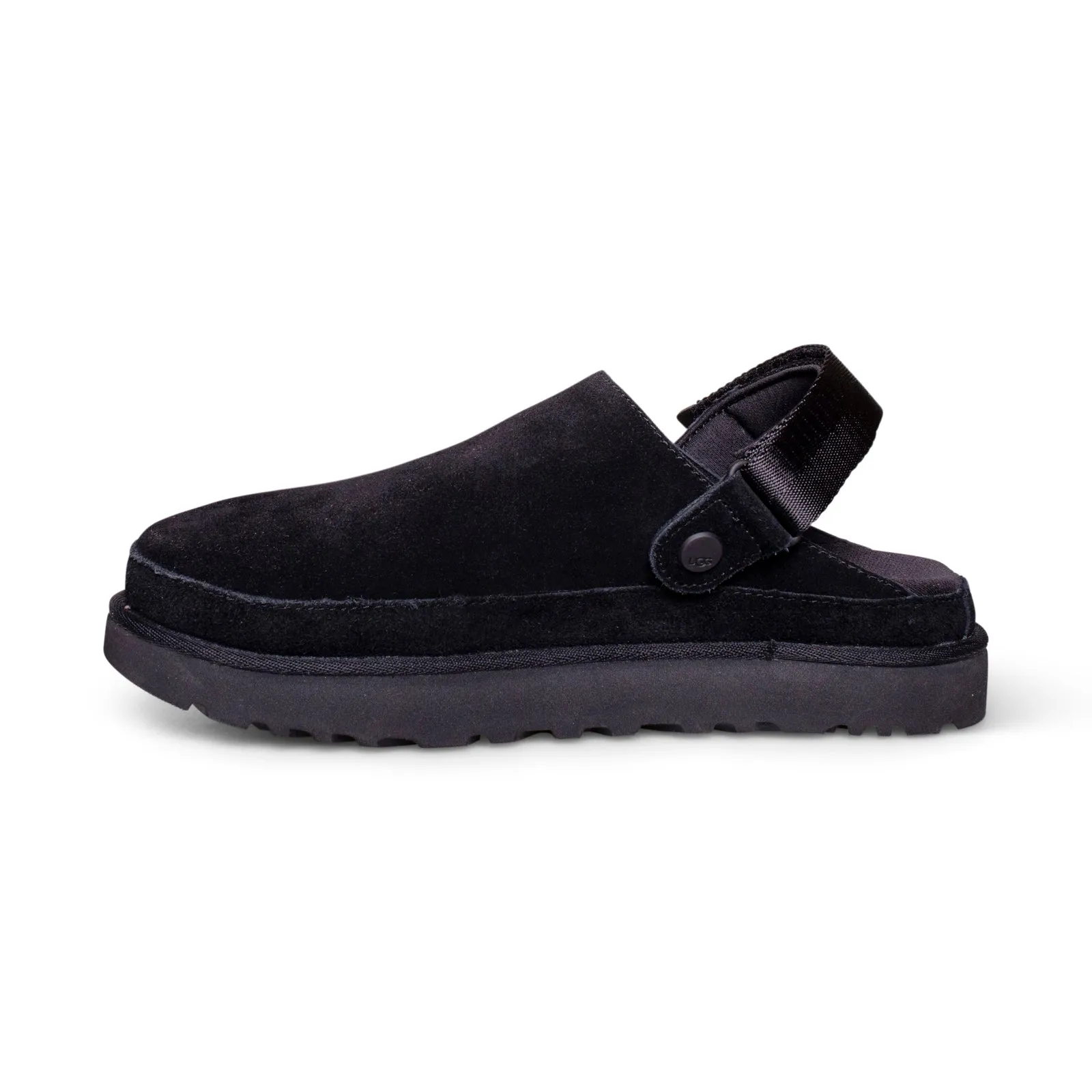 UGG Goldenstar Clog Black Sandals - Women's