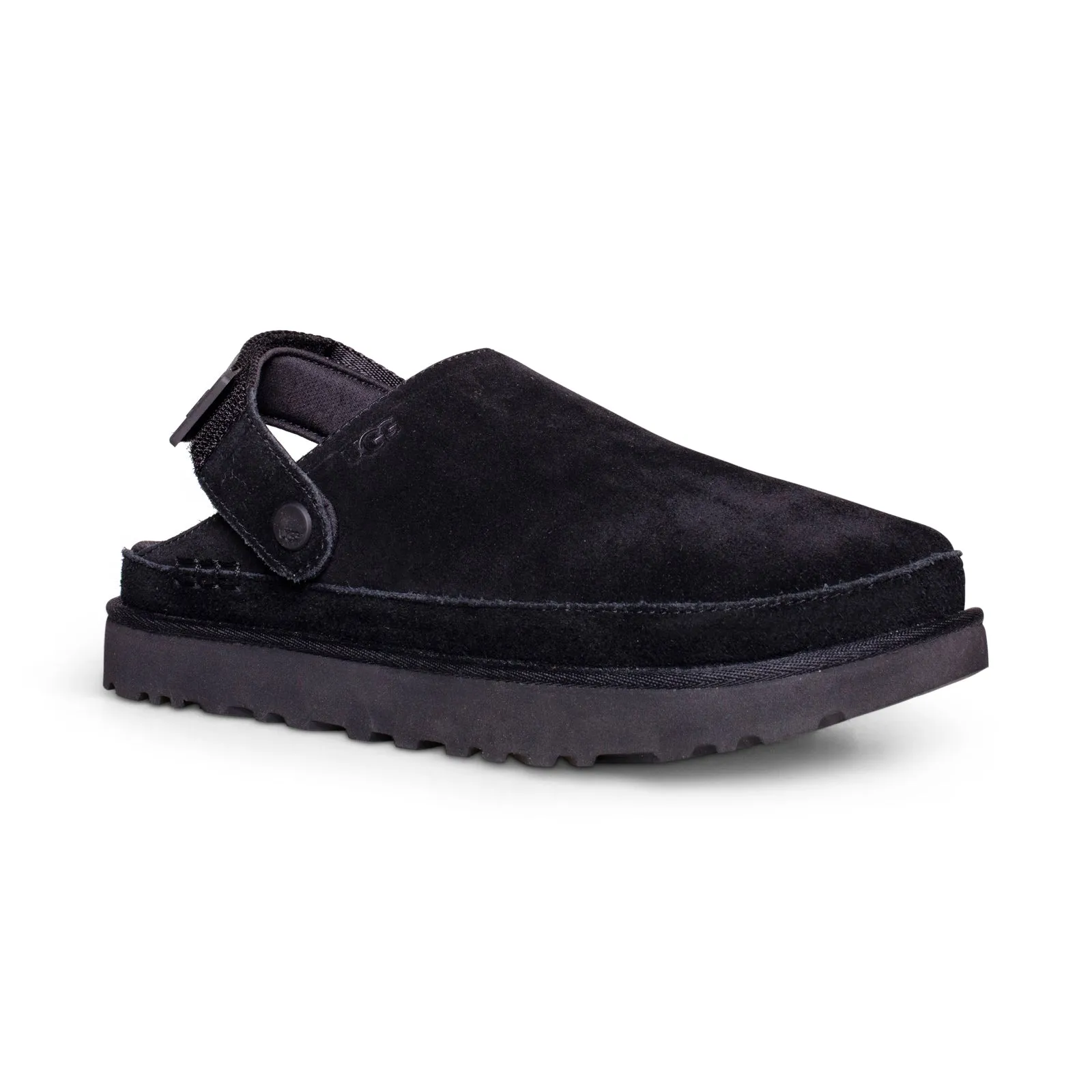 UGG Goldenstar Clog Black Sandals - Women's