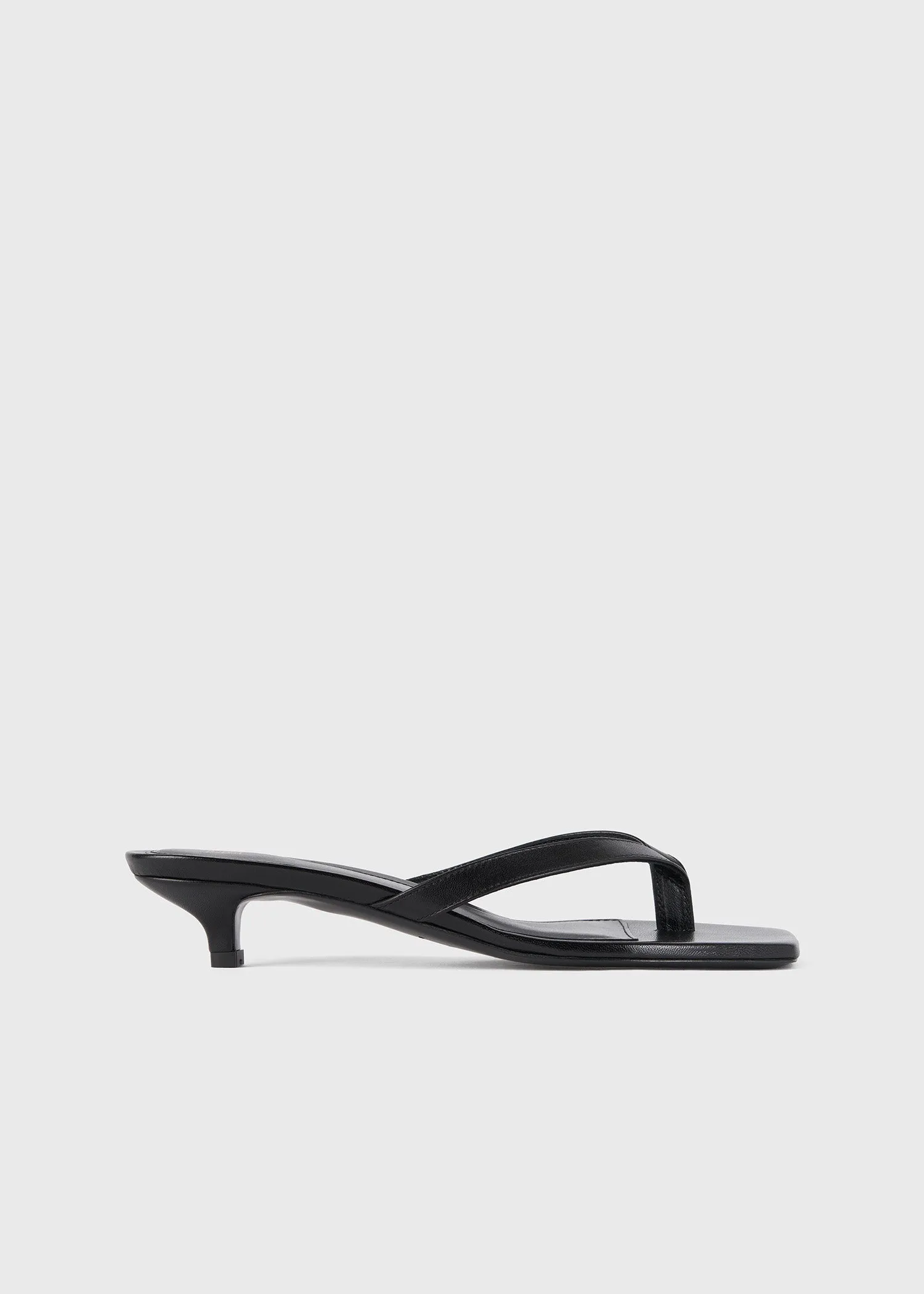 The Flip-Flop Heel black