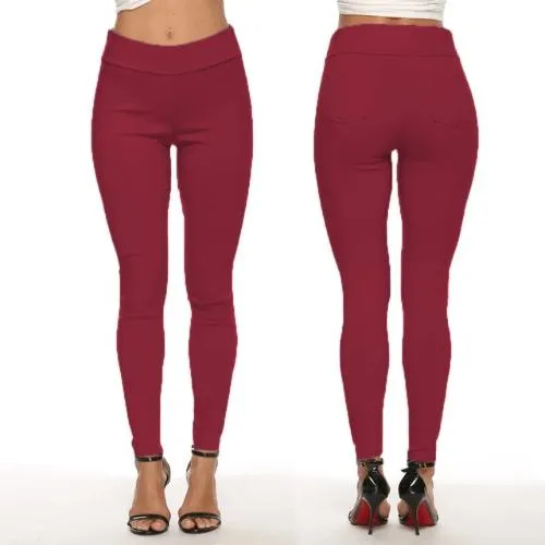 Women Pencil Pants Cotton Trousers