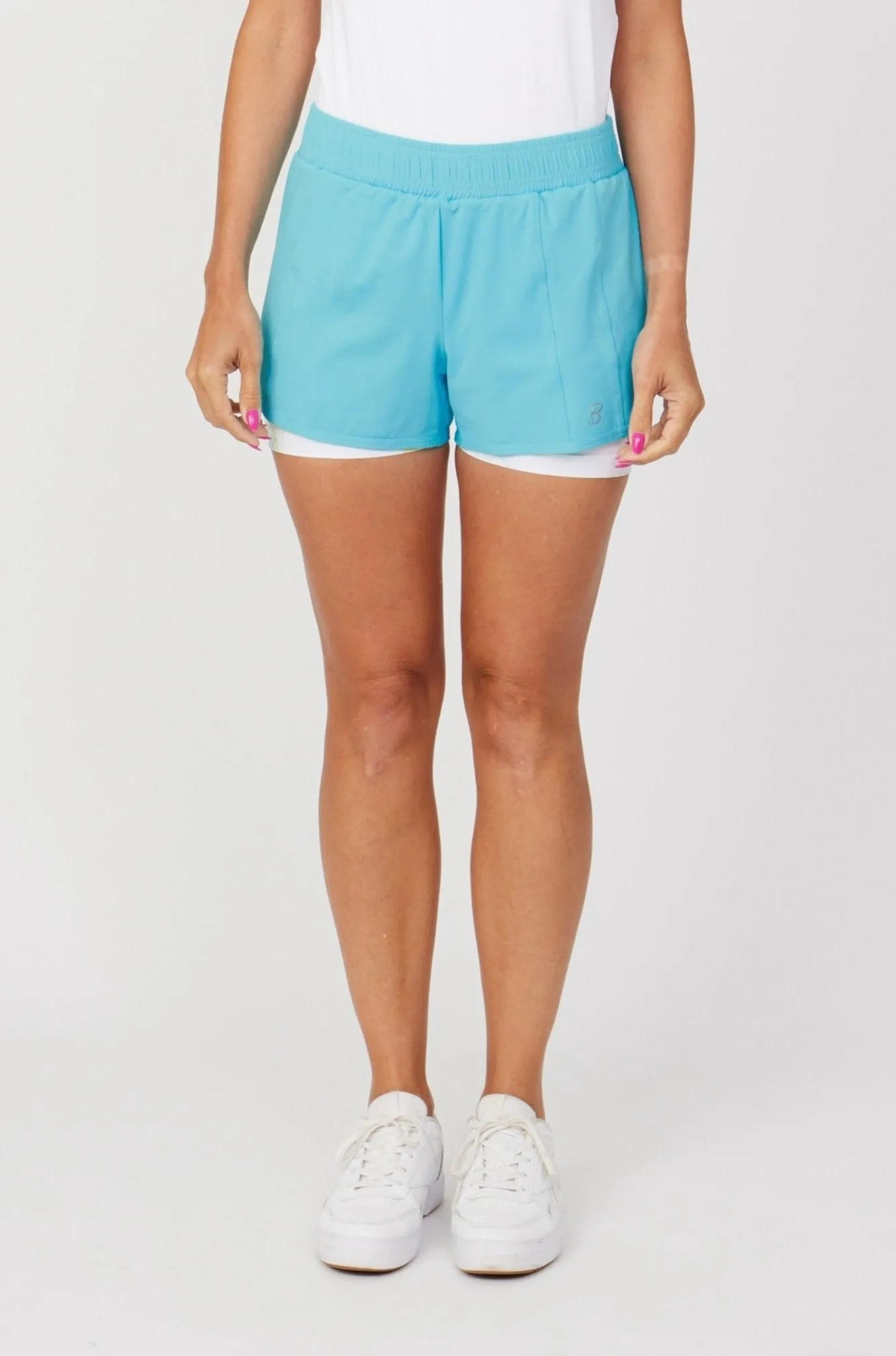 Women Tennis Shorts - Spectrum